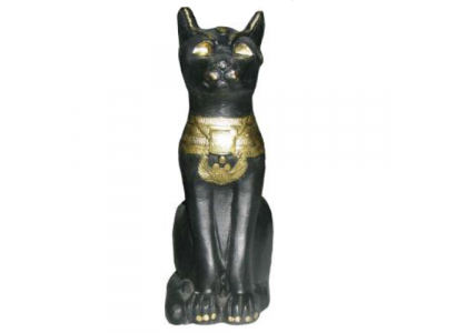 Figur Egyptesch Kaz Bastet Statuen Figuren Dekoratioun Plastik 18cm Egypten
