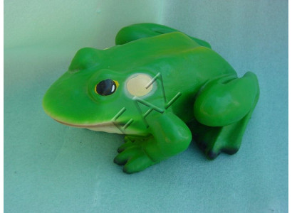 Design Frosch Figur Gaart Statu Skulptur Figuren Skulpturen Dekoratioun c436