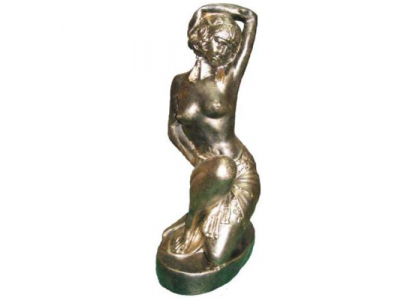 Figur Ägyptesch Muse Statuen Figuren Dekoratioun Plastik 34cm Ägypten Nei