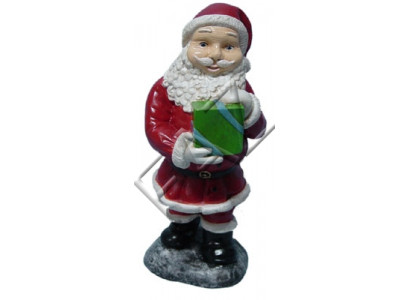 Design Weihnachtsmann Figur Gaart Statue Skulptur Figuren Skulpturen Deko Neien