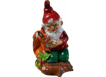 Design Zwerg Figur Gaart Statue Skulptur Figuren Skulpturen Dekoratioun Deko Nei