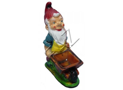 Design Zwerg Figur Statue Skulptur Figuren Skulpturen Dekoratioun Deko Nei Gaart