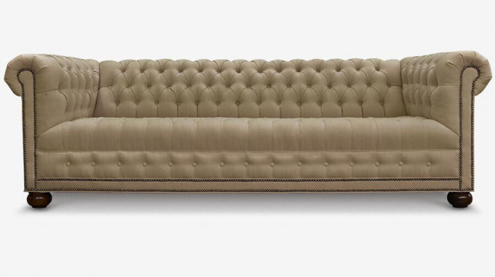 Sofa Chesterfield Couch Polster XXL Grouss Garnitur Textil 4+2 Designer Couchen