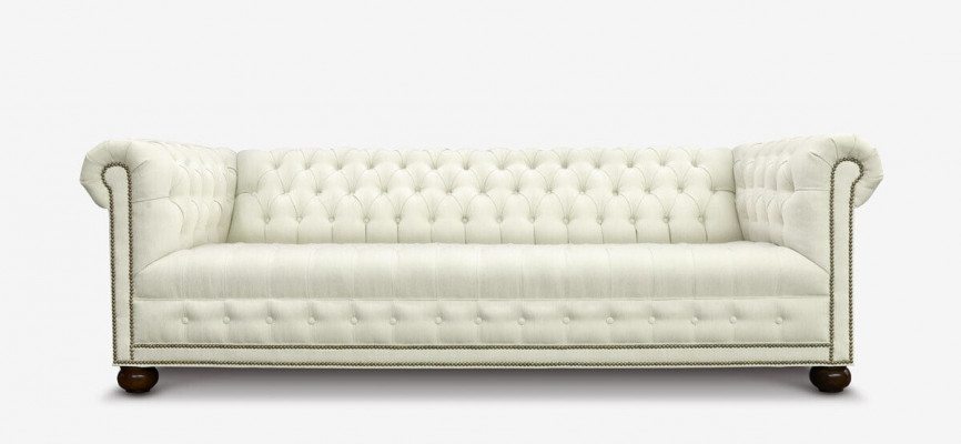 Sofa Chesterfield Couch Polster XXL Grouss Garnitur Textil 4+2 Designer Couchen