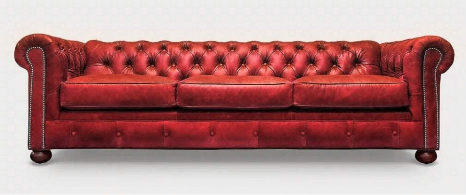 Chesterfield Sofagarnitur Sofa Couch Polster 3 2 1 Sëtzer Lieder Sofas
