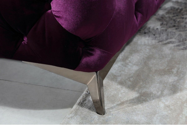 Chesterfield Sofa XXL Grouss Garnitur Textil 3+1+1 Designer Couchen Polster