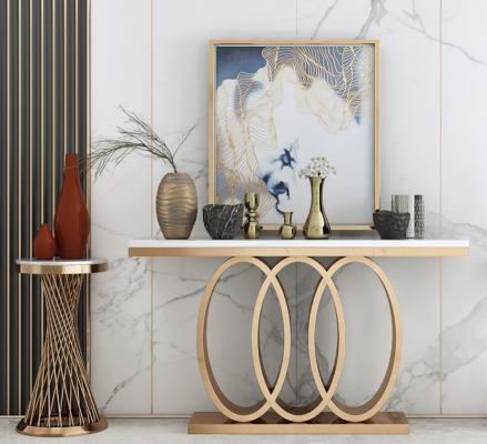 Konsoolendësch Wanddësch Niewendësch Konsol Dëschtkonsool Dësch Mauer