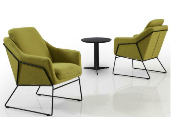 Designer Lehnstull Polstersofa 1 Sëtzer Modern Nei Fernseh Still