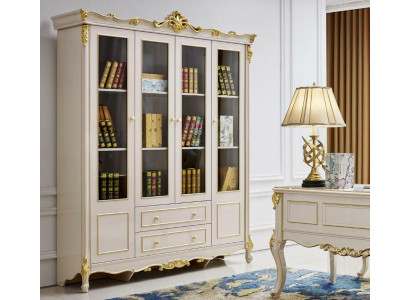 Schaf, Bicher, Büro, Regal, Barock, Réier, Rococo, Schief, Nei, Massivholz