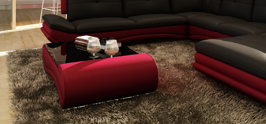 Sofadësch Design Wunnzëmmer Glas Lieder Canapé Sofa Dësch Kaffi Bäistell.