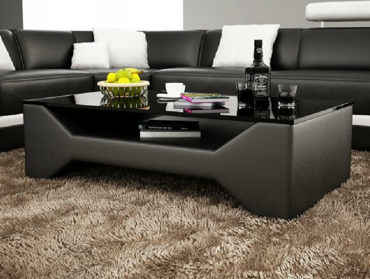 Canapé Dësch Design Dësch Wunnzëmmer Glas Lieder Sofa Bäistell Kaffisdësch Couch