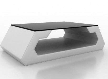 Sofadësch Design Wunnzëmmer Glas Lieder Canapé Sofadësch Bäisteel Kaffi