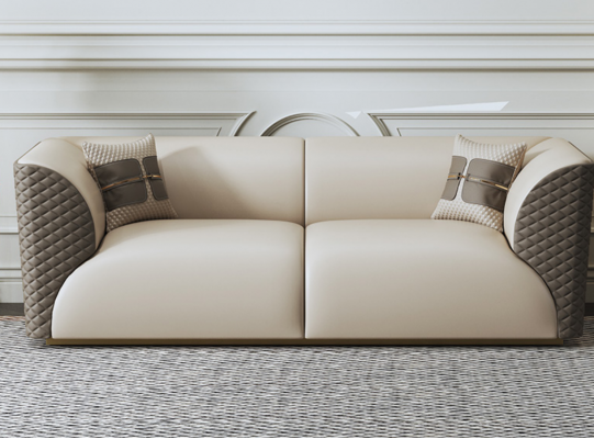 Garnitur 3+2 Sëtzer Couchtisch Bäistelltisch Wunnlandschaft Canapé Couch 3 Deeler