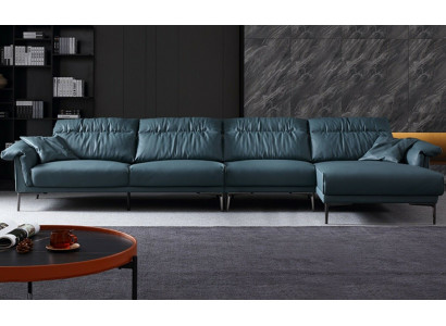 Wunnzëmmer L-Form Modern Elegant Wunnlandschaft Design Sofa Couch Polsterung