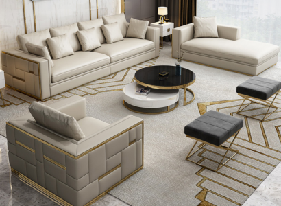Design Luxus Sofagarnitur Lieder Sofa Polster Couche Design Miwwel Set