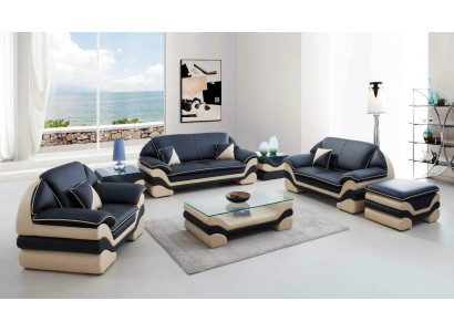 Klassesch Canapé Polster Sofagarnitur 3+2+1 Komplett Set Lieder Sofas