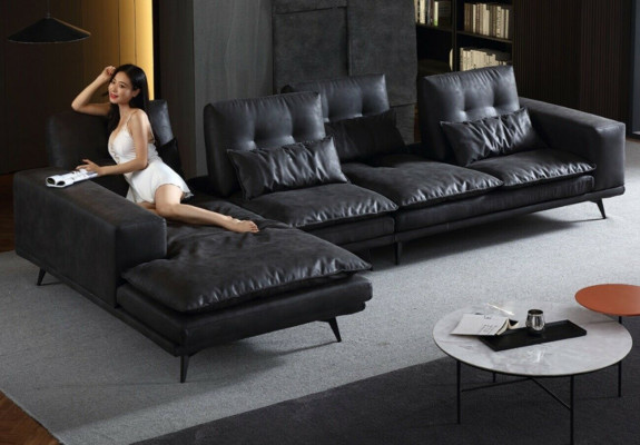 Wunnlandschaft Design Ecksofa Textil Lieder Nei Sofas L-Form Sofa Couch