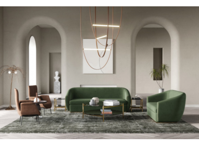 Sofagarnitur 3+3 Sëtzer Gréng Sofa Garnituren Lieder Sofas Couchen Polster.
