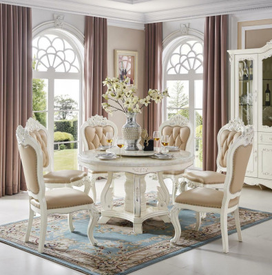 Design Ronn Dësch 6x Still Iesszëmmer Sëtz Polster Dëscher Garnitur Massivholz