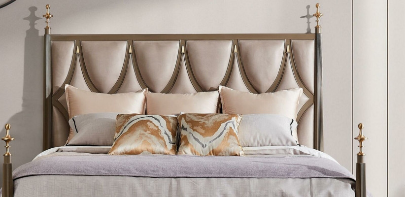 Bett 2x Nuetssäitdësch 3 tlg Schlofzëmmer Set Design Modern Klassesch Massivholz