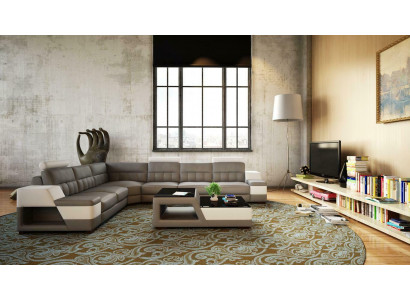 Designer Ecksofa Sofa Wunnlandschaft Polster Ecksofa Canapé Garnitur