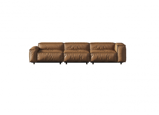 Sofa 4-Sëtzer Grouss XXL Couch Sofas Couchen Wunnzëmmer Design Véiersëtzer