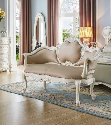 Polsterbank Massivholzbank Sëtzbank Sëtzmébel Designer Liederbank Barock