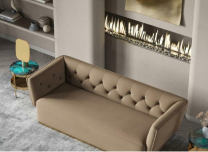 Sofagarnitur 2+2 Sëtzer Sofa Wunnlandschaft Sëtz Design Couch Lounge Sofa Textil