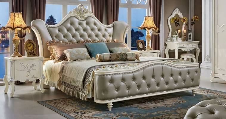 Bett Polsterbett Holz Luxus Chesterfield Lieder Better Schlofkummer Massivholz