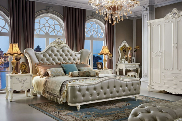 Bett Polsterbett Holz Luxus Chesterfield Lieder Better Schlofkummer Massivholz