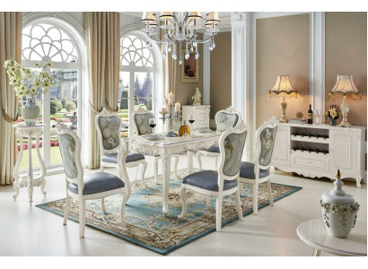 Klassesch Barock 4x Lehnstell Grupp Chesterfield Stull Sets Massivholz