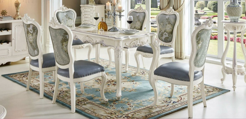 Klassesch Barock 4x Lehnstell Grupp Chesterfield Stull Sets Massivholz