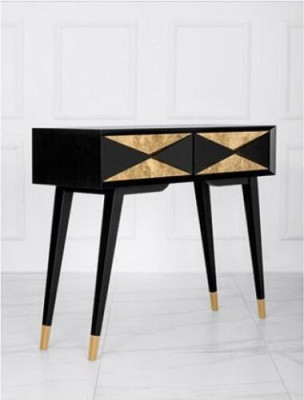 Konsolentisch Dësch Konsole Kommode Säitendësch Holz Modern Luxus Gold Design