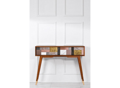 Dësch Konsoldësch Konsole Kommod Abstell-Dësch Holz Modern Luxus Design Nei