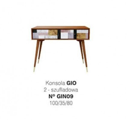 Dësch Konsoldësch Konsole Kommod Abstell-Dësch Holz Modern Luxus Design Nei