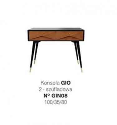 Konsolendësch Dësch Konsole Kommode Abstelltësch Holz Modern Luxus Brong Design