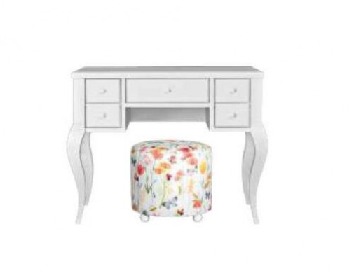 Garnitur Schminktisch Hocker Kannerzëmmer Miwwelen Kannerzëmmer Modern Luxus Holz