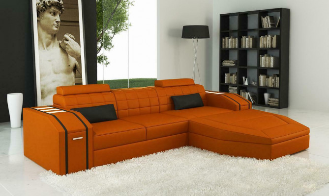 Design Polster Eck Sofa Couch Lieder Sofas Garnitur XXL Wunnlandschaf