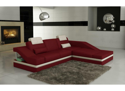 Design Ecker Polster Eckcouch XXL Grousscouch Ledersofa Garnitur