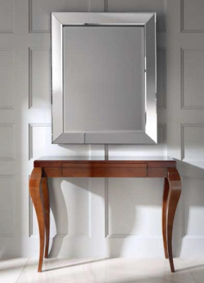 Konsolendësch Dësch Konsol Ofstellungsdësch Holz Luxus Braun Design Klassesch Nei