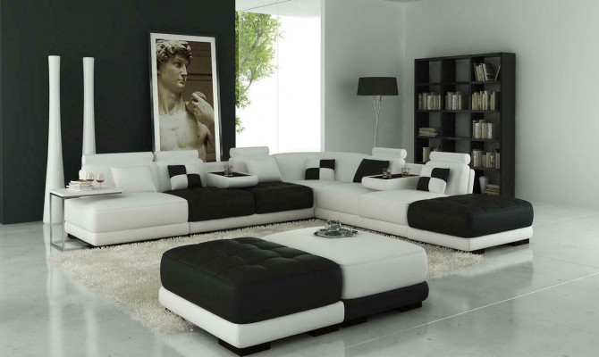 XXL Designer Wunlandschaft Polster L Form Ecksofa Eck Garnitur Sofa
