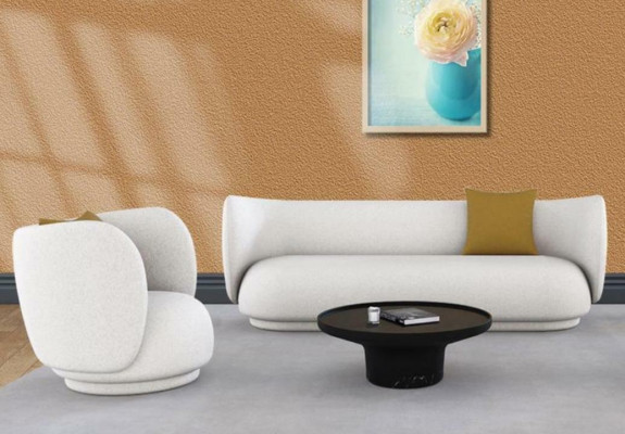 Sofagarnitur 2+1 Sëtzer Velvet Sofa Wunnlandschaft Design Couch Lounge Sofas