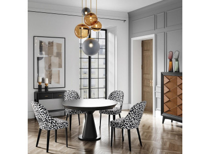 Iesszëmmerstull Stull Sesselle Sëtz 1 Sëtz Clubfautel Stoff Modern Iesszëmmer Holz