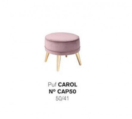 Hocker Sitzhocker Ottoman Pouf Modern Luxus Stoff Design Wunnzëmmer Rosa Rond