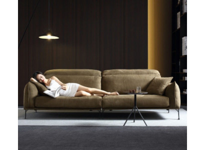 Canapé-Polsterung 4 Sëtzer Textil Grouss XXL Wunnezëmmer Canapéë Stoff