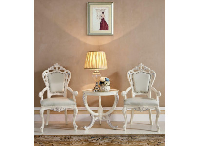 Set 2x Stull mat Armleenen Niewentësch Canapé mat Armleenen Luxus Canapé Nei