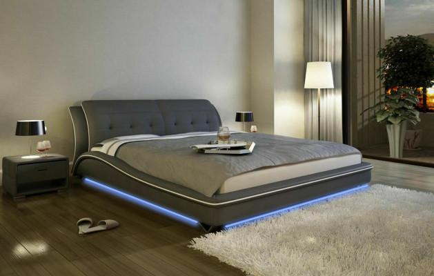 Modernen Design Bett XXL Better Luxus Stil Duebel Hotel Lieder