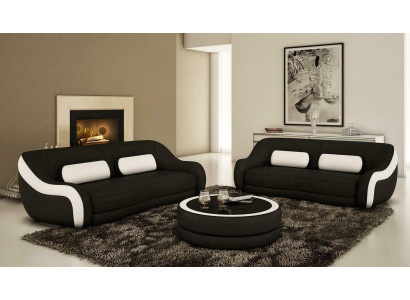 Sëtzgrupp Sofa Lieder Design XXL Polstersofa Set Grupperung 3+2 Sëtzplazen