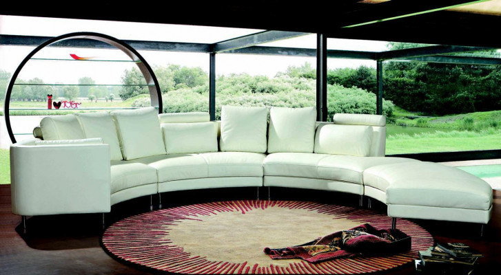 Modern ronn Couch Wunnlandschaft ronn Sofa Polster Eck-Garnitur