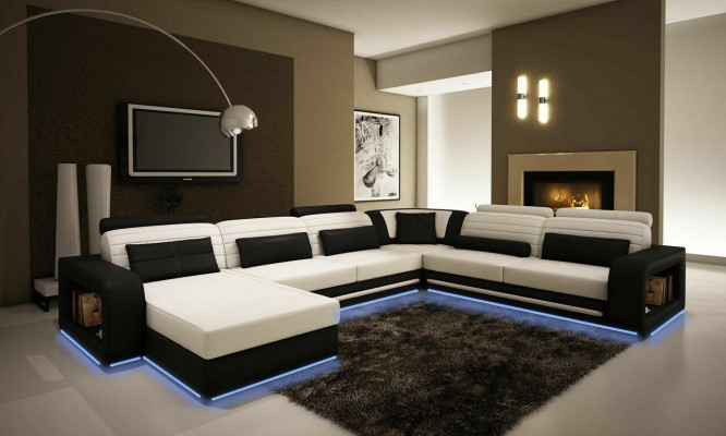 Multifunktionscouch Sofa Polster XXL Grouss Neie Sofa Eck Couchen Lieder